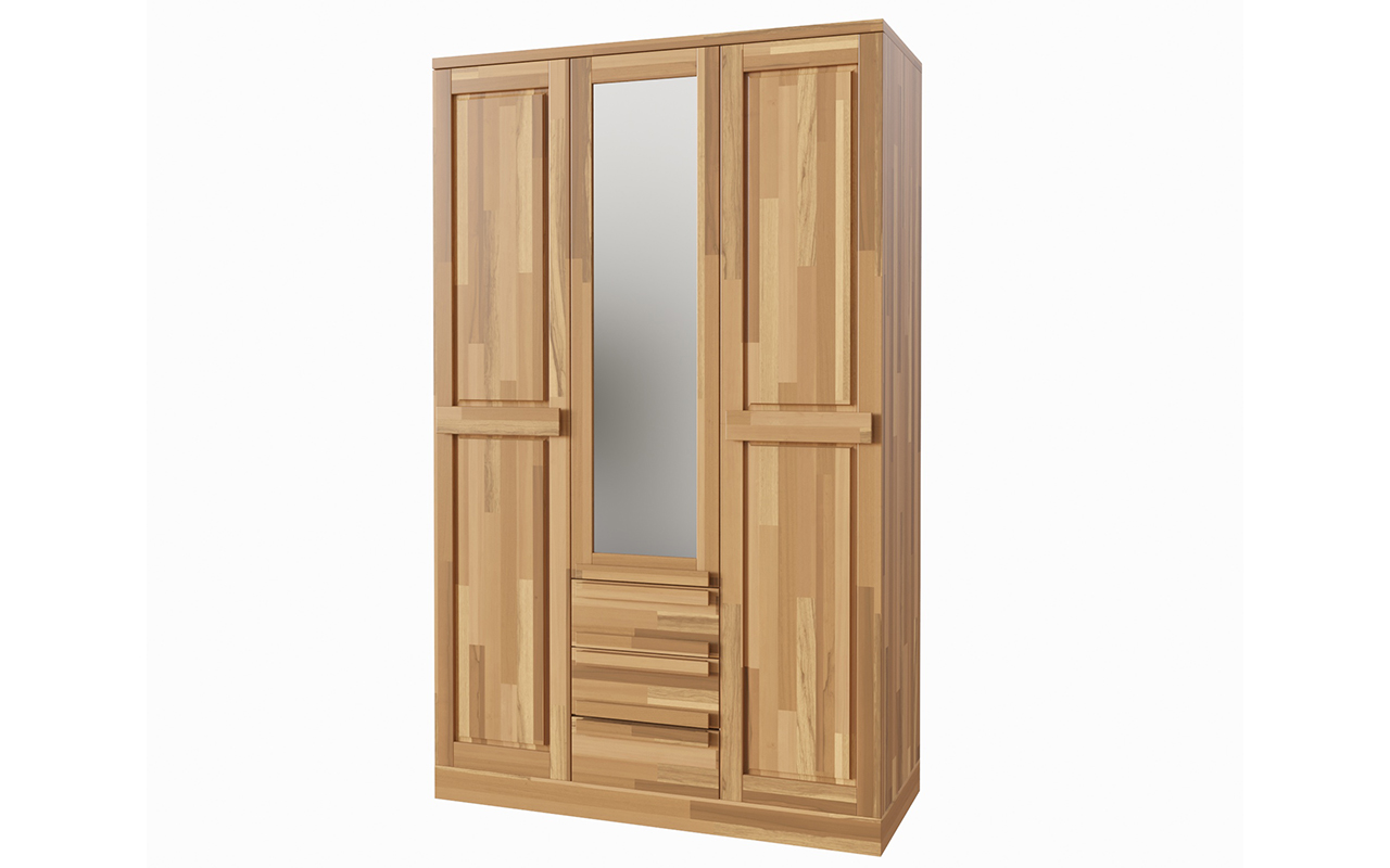 шкаф DreamLine Мальмо 3-х створчатый 1 DreamLine Мальмо 3-х створчатый