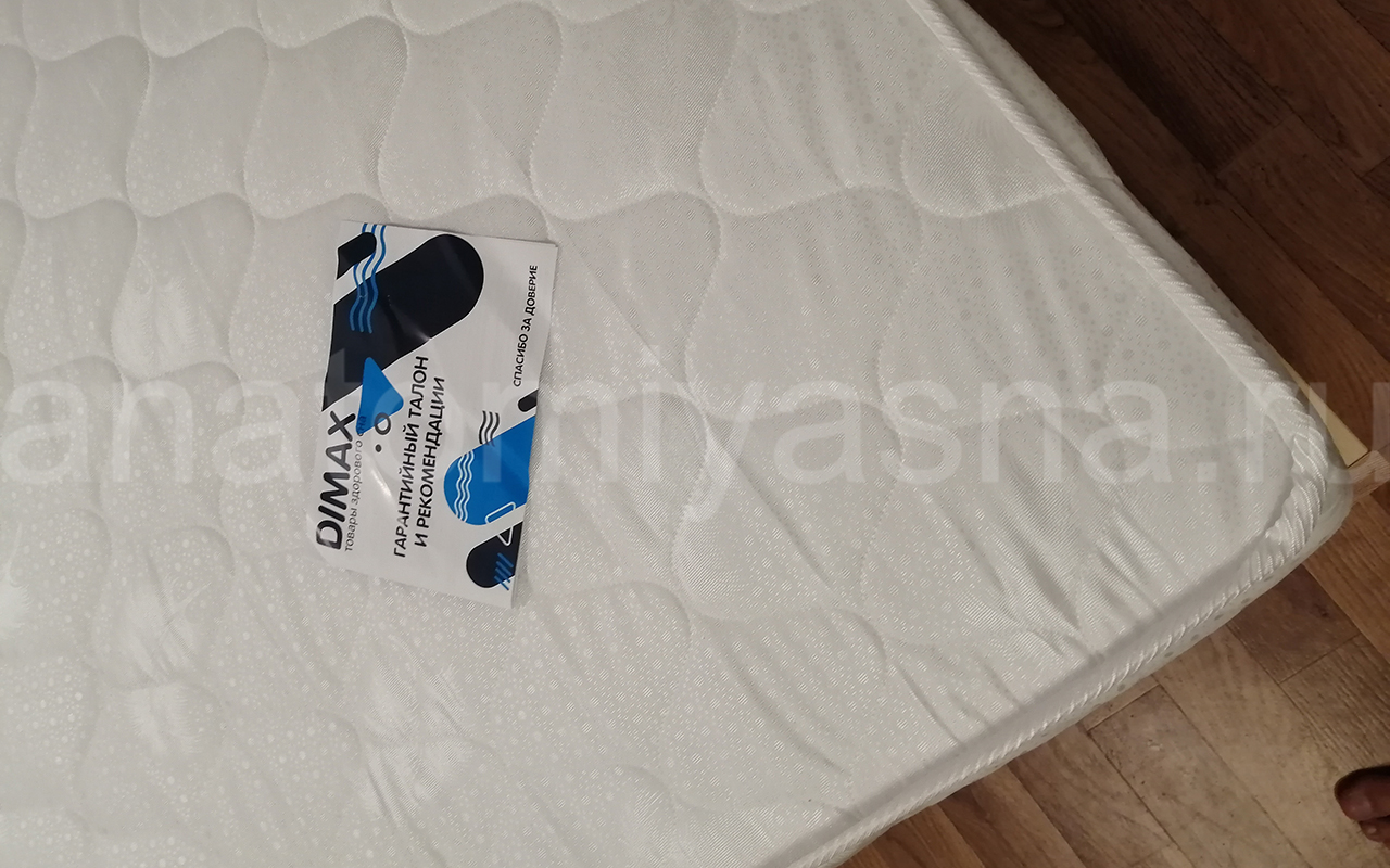 отзыв о Матрас Dimax Оптима Премиум фото 2